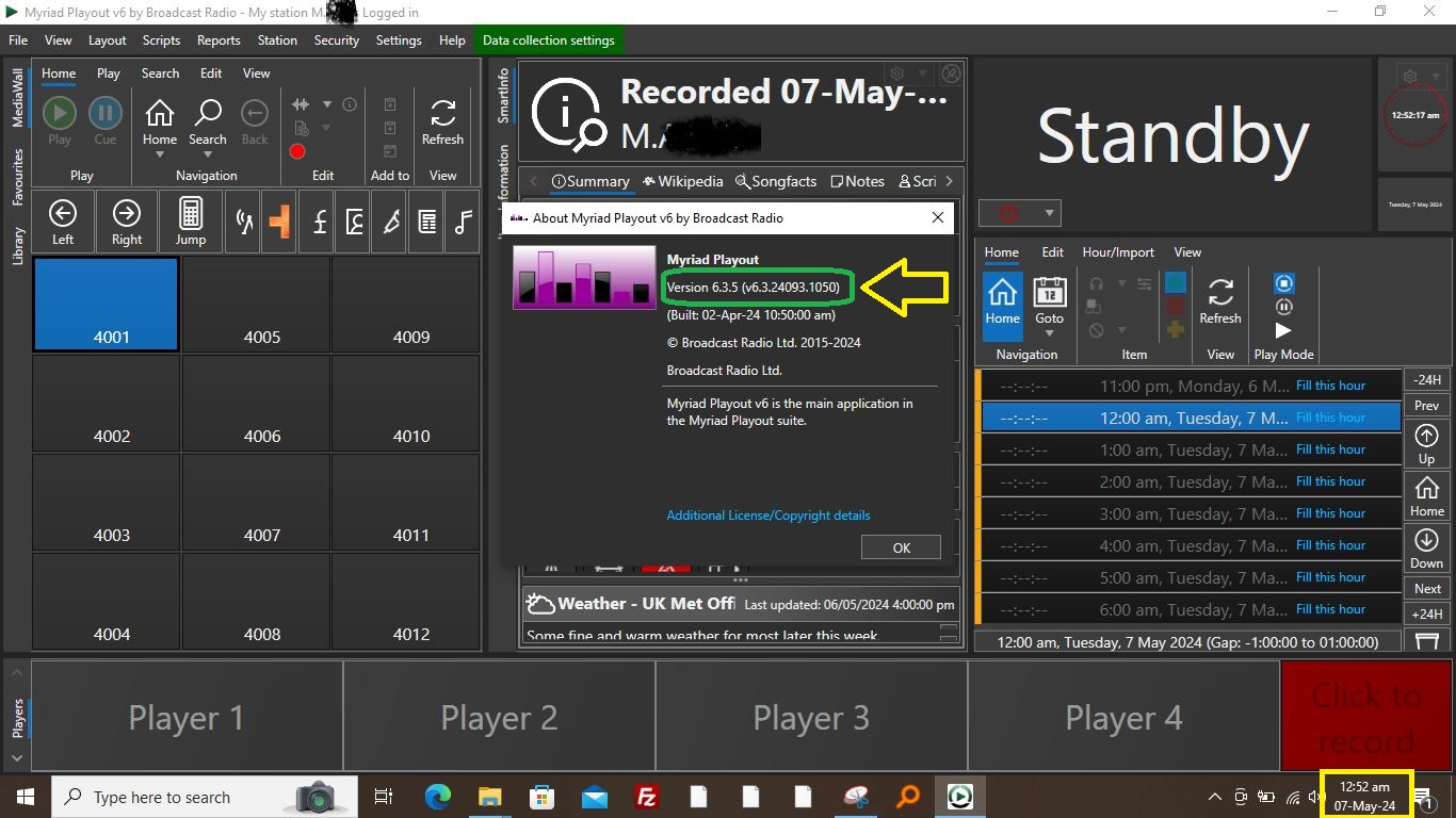 Myriad Playout v6